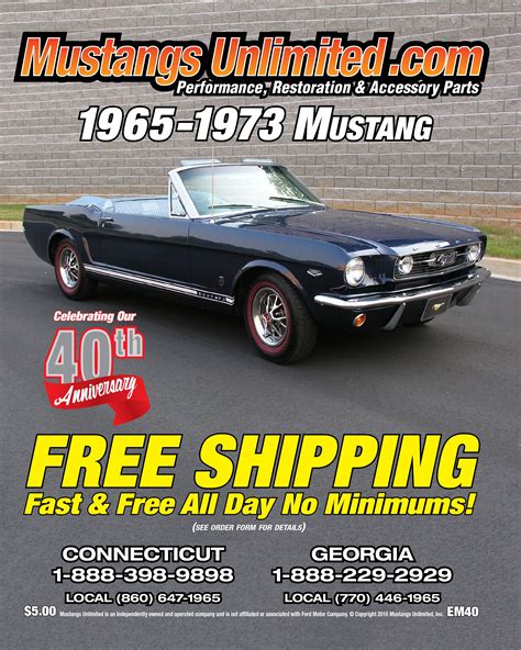 1966 mustang parts catalog free